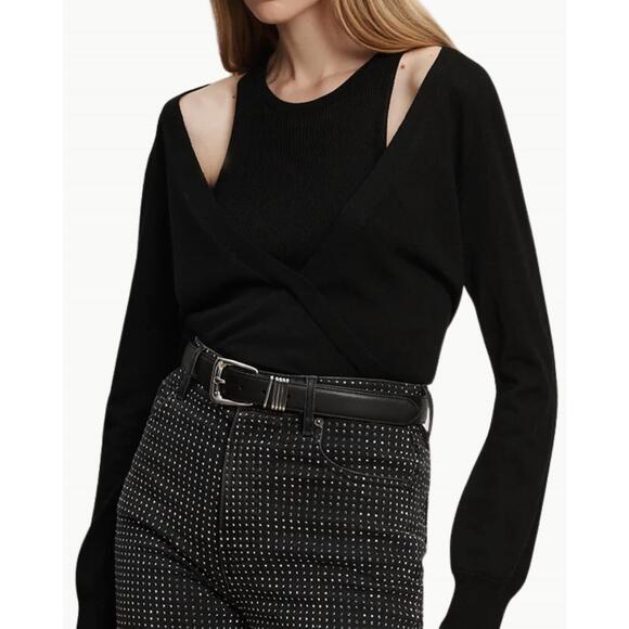 VERONICA BEARD Tops - NEW VERONICA BEARD lolasee pullover top in black